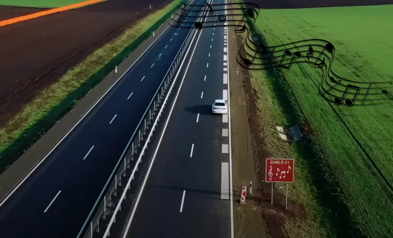 Tras la carretera musical de Hungría, llega la carretera arcoíris de Japón, que la DGT podría traer aquí