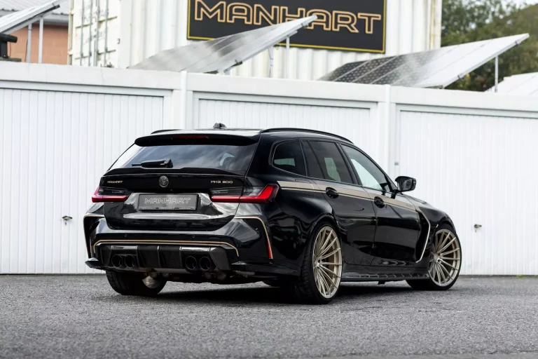 El BMW M3 Touring que deja tirado al BMW M5 Touring viene firmado por Manhart