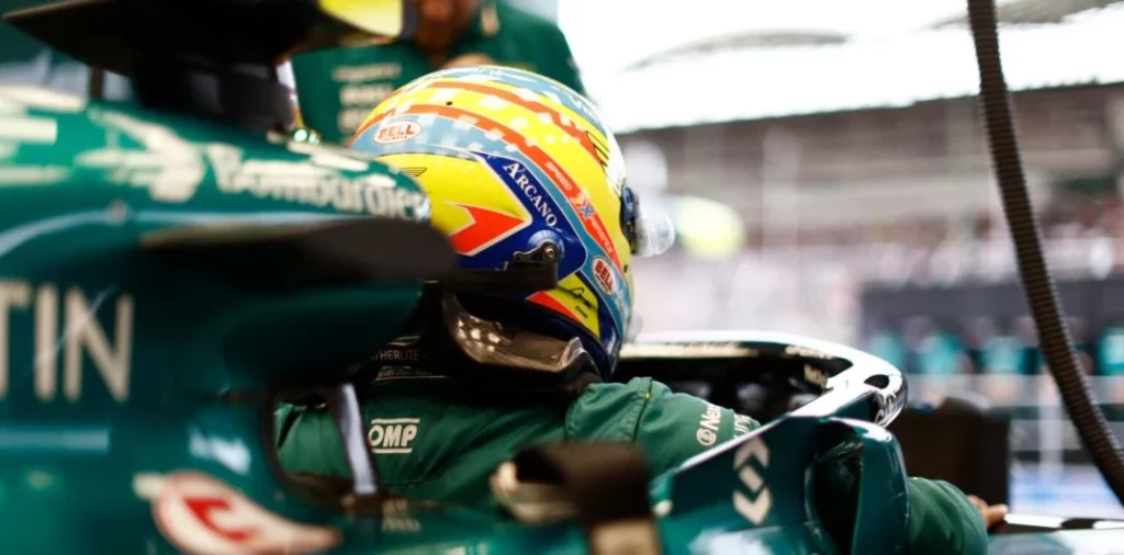 2024 Fórmula 1. Aston martin. Fernando Alonso. OMP.
