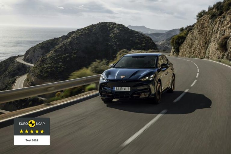 Cupra Tavascan: 5 estrellas en las pruebas de seguridad Euro NCAP