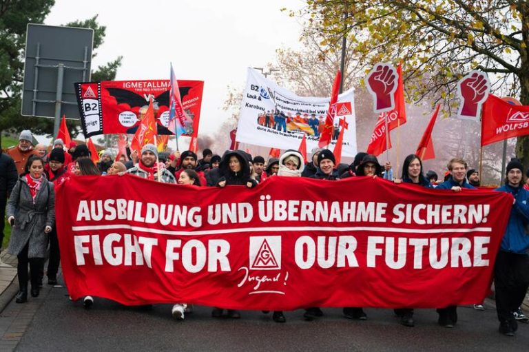 Los trabajadores de Volkswagen en Alemania se preparan para la huelga