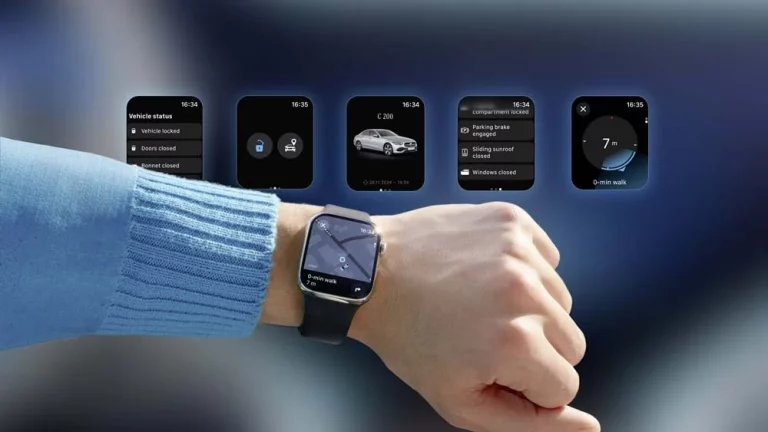 Mercedes-Benz ofrece una nueva aplicación a través de Apple Watch