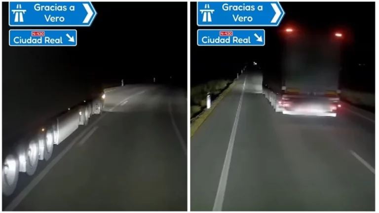 100 puntos del carnet son los que le podrán quitar a este camionero