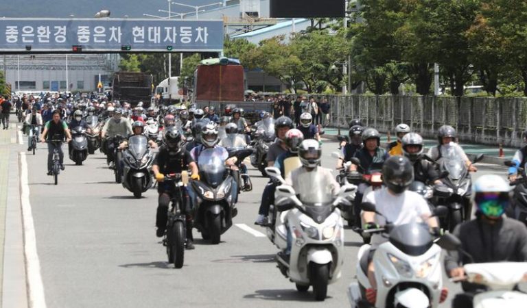 Hyundai sigue en Corea del Sur los pasos de Volkswagen en Alemania: Sus trabajadores en huelga