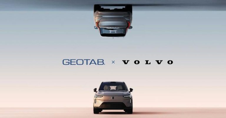 Los servicios de telemática de Geotab llegan ahora a Volvo Cars