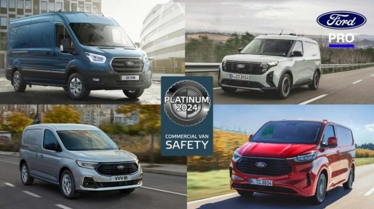 La ‘super puntuación’ que el Ford Transit ha conseguido en las pruebas Euro NCAP