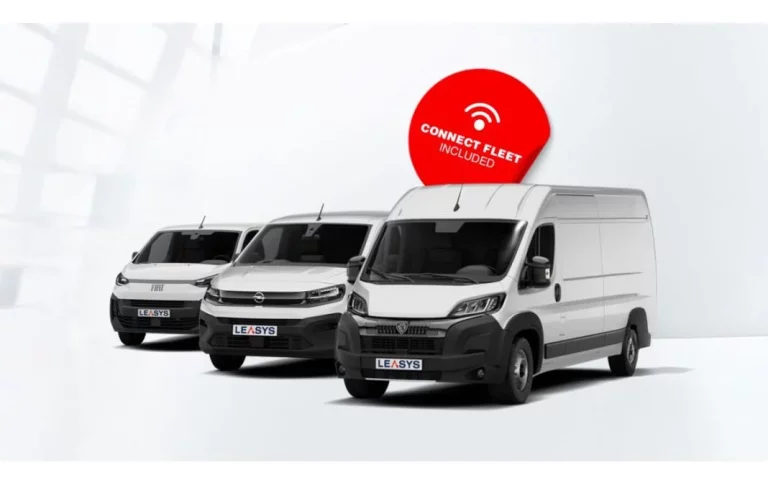 Leasys dota a todos sus vehículos comerciales con la aplicación Connect Fleet para optimizar su gestión en la actividad de la flota