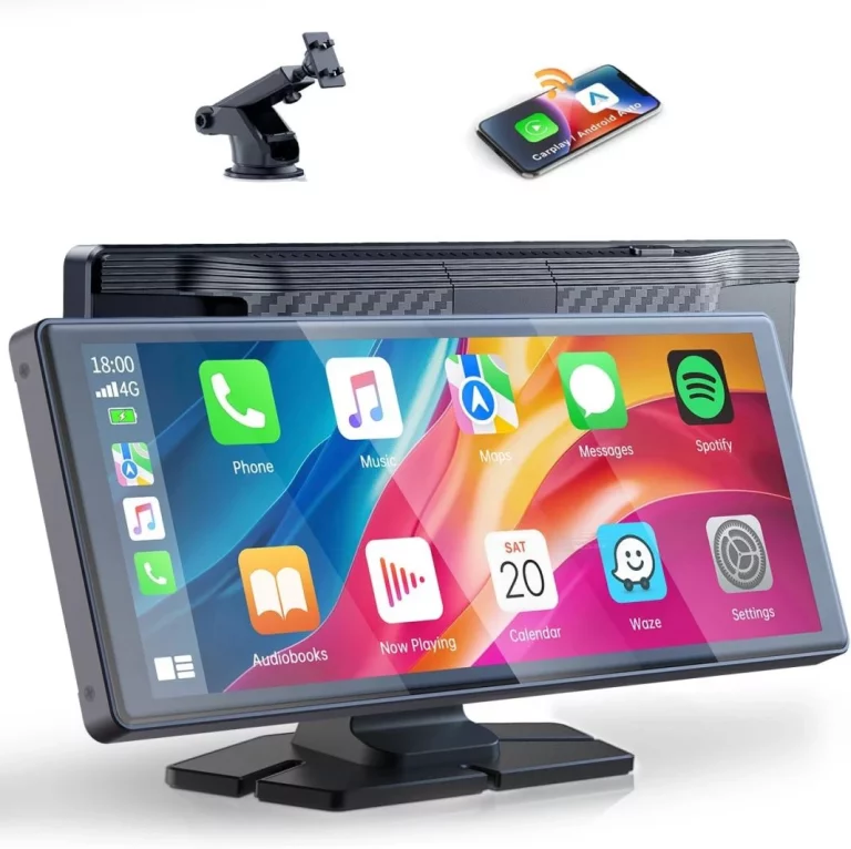 En Amazon y por 89 euros tienes esta pantalla Android Auto y Apple CarPlay que no necesita instalación