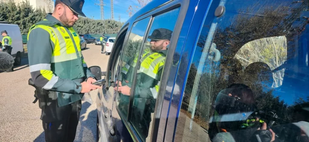 control de la Guardia Civil
