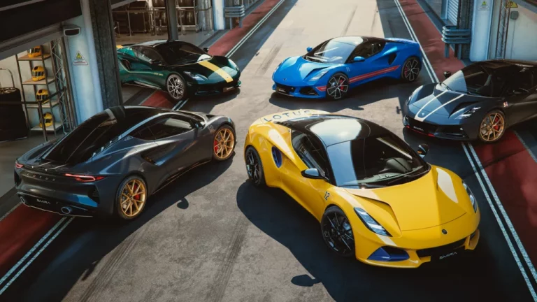 Lotus lanza una serie limitada del Emira inspirada en las carreras
