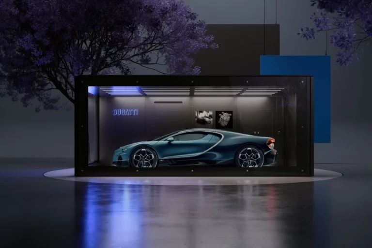 Tu Bugatti se merece un buen garaje o, por qué no, una vitrina