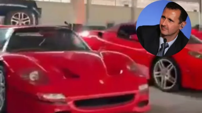 La colección de coches que ha dejado olvidada Bashar Al-Assad tras su marcha de Siria