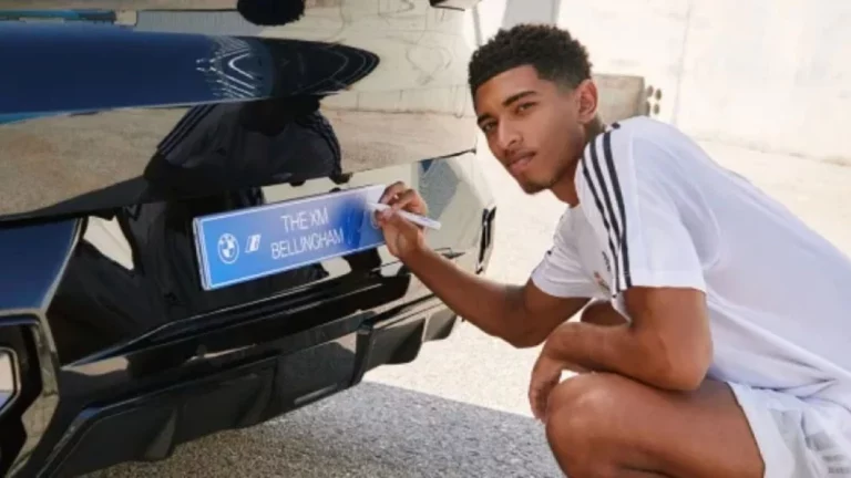 Los instagramer que se han comprado el BMW i4 que utilizó Bellingham