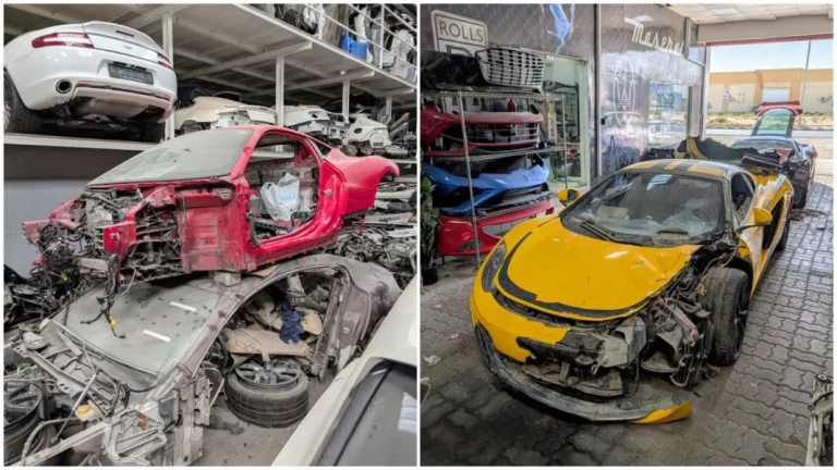 Larry Chen se cuela en un desguace de Dubai. Y demuestra que es muy diferente a desguaces La Torre
