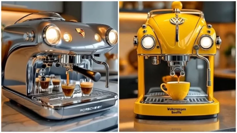Porsche, Ferrari, Shelby, Ford, Volkswagen… Y otras marcas con las cafeteras más chulas de la historia