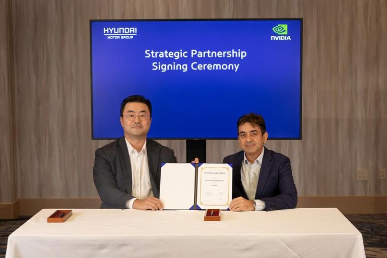 La IA en Hyundai correrá por cuenta del gigante Nvidia