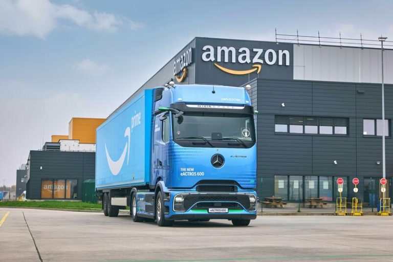 Así son los más de 200 camiones eléctricos que Amazon ha encargado a Mercedes-Benz Trucks