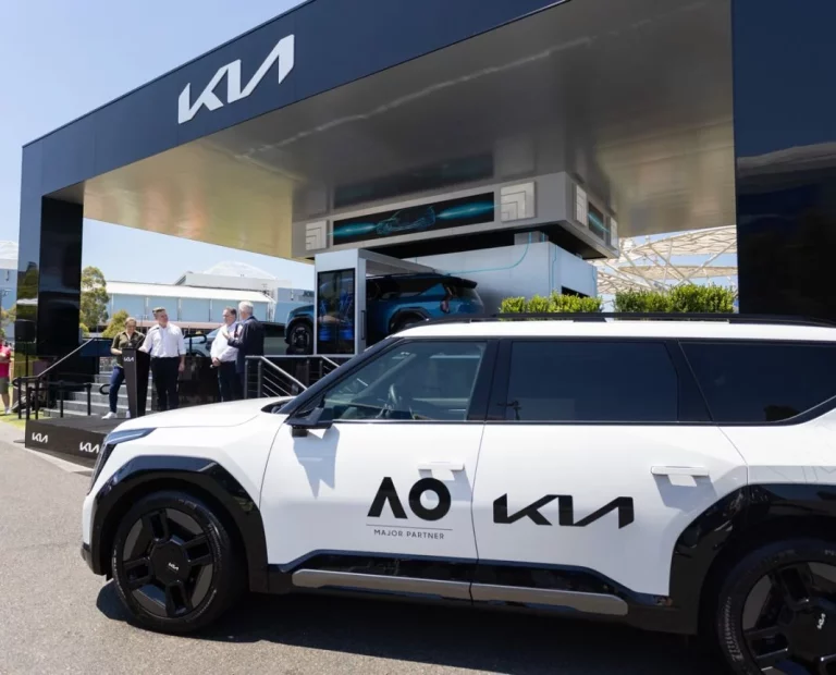 Kia electrifica el Open de Australia de tenis