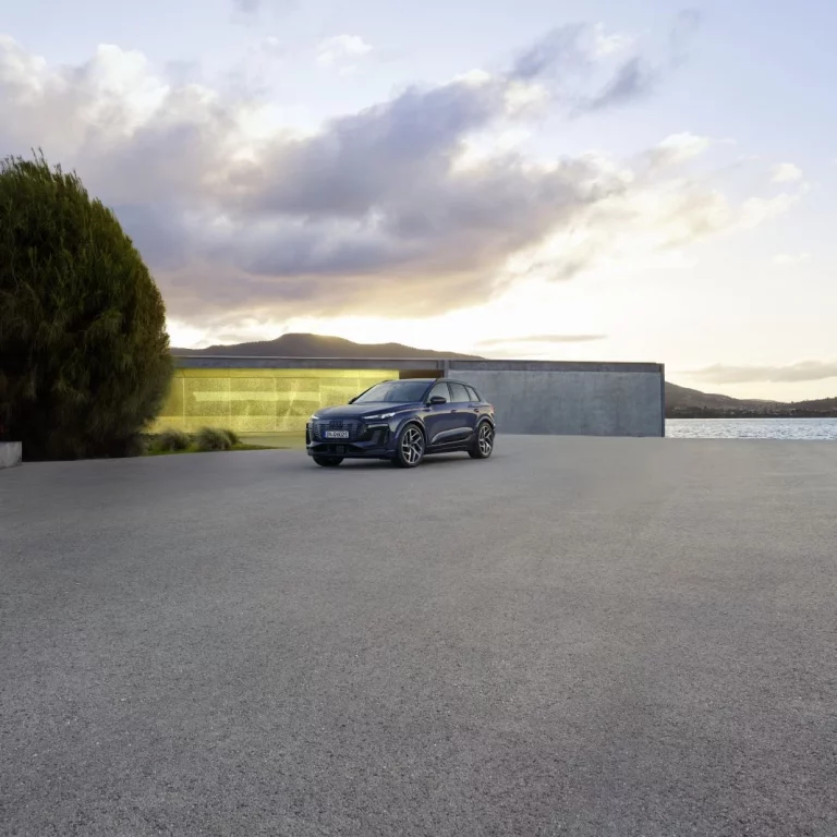 El Audi Q6 e-tron estrena neumáticos japoneses