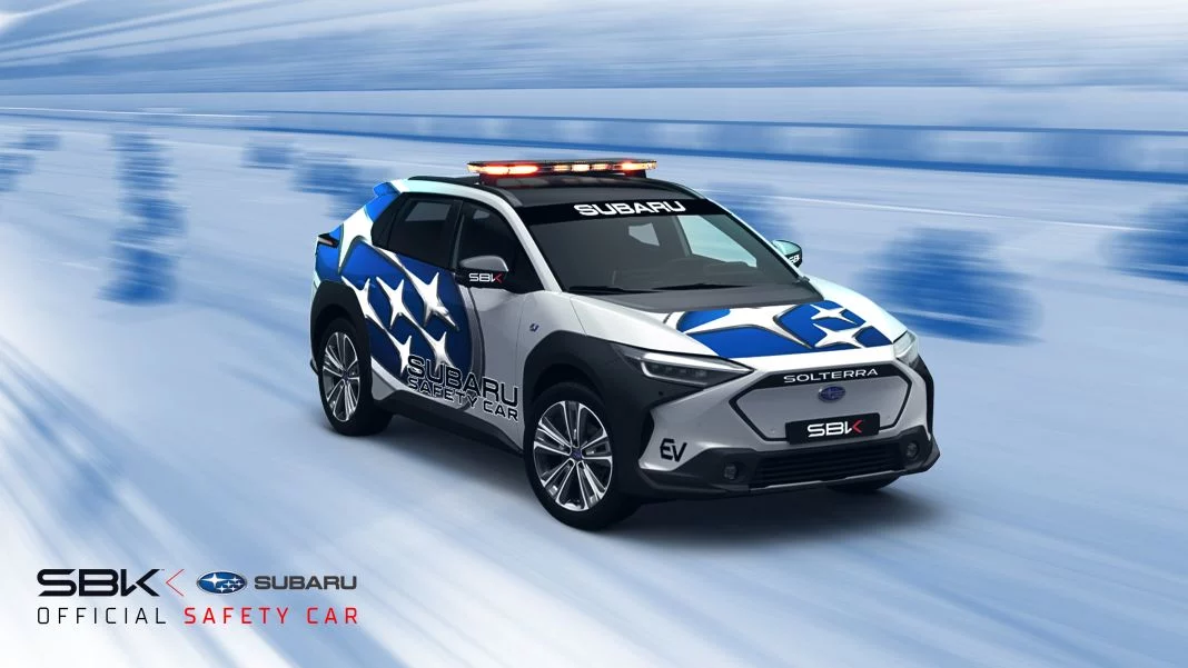 Subaru Solterra safety car SBK