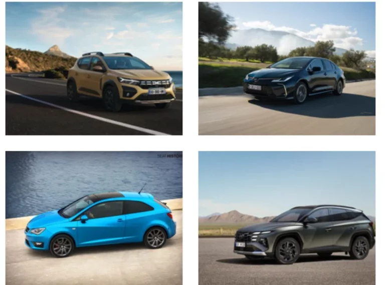 Los coches más vendidos de cada marca en 2024, uno a uno