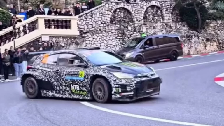 La multa del año se la lleva este piloto que hizo drift con su Toyota GR Yaris en una de las curvas más famosas de Mónaco