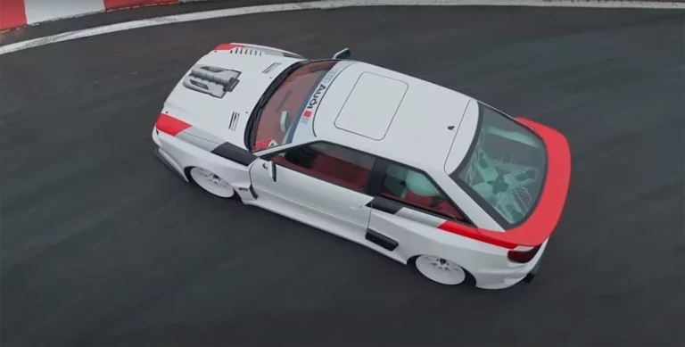 El Audi S2 más loco tiene el doble de cilindros que con los que salió de fábrica