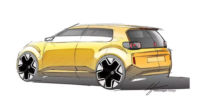 El Volkswagen ID de los 20.000 euros vuelve a dejarse ver… en nuevos bocetos