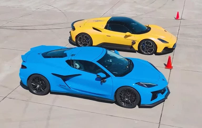 Edmunds ponen cara a cara Corvette Z06 y Maserati MC20: Y uno cuesta más del doble