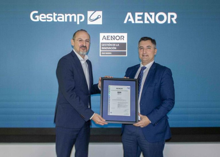 El sistema de gestión de la innovación de Gestamp le vale una certificación de Aenor