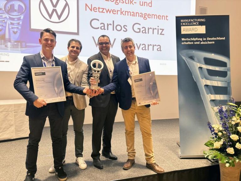 Volkswagen Navarra se hace con el MX Industrial Excellence Award por duplicado