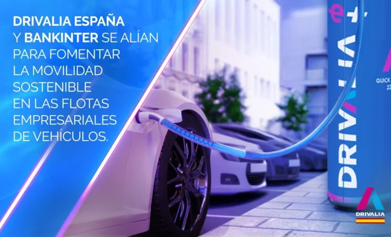 Drivalia y Bankinter se alían para fomentar la movilidad sostenible en las flotas empresariales de vehículos