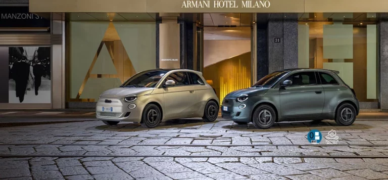 Giorgio Armani ya tiene los 500e que diseñó para Fiat