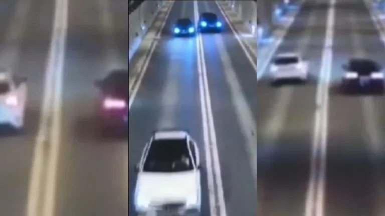 Este es el famoso túnel de las carreras ilegales