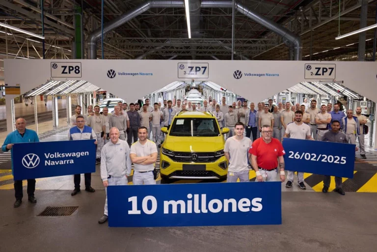 El coche 10 millones fabricado en Volkswagen Navarra viajará a…