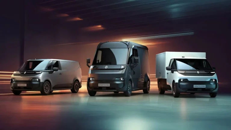 Las furgonetas eléctricas de Renault se lanzarán en 2026 con los nombres de Estafette, Goelette y Trafic