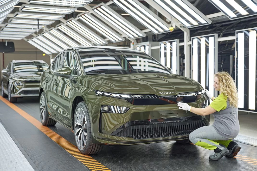 nuevo-skoda-enyaq-2025-fabrica-produccion skoda enyaq