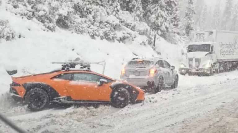 El vídeo que demuestra que el Lamborghini Huracán Sterrano no es un todoterreno infalible
