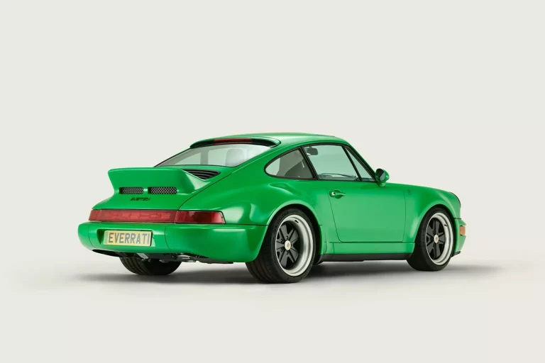 Everrati se vuelve a superar con este clásico Porsche 911 que se pasa a la electricidad