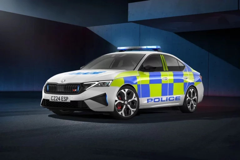 El Skoda Octavia más potente de la historia llega a las manos de la policía
