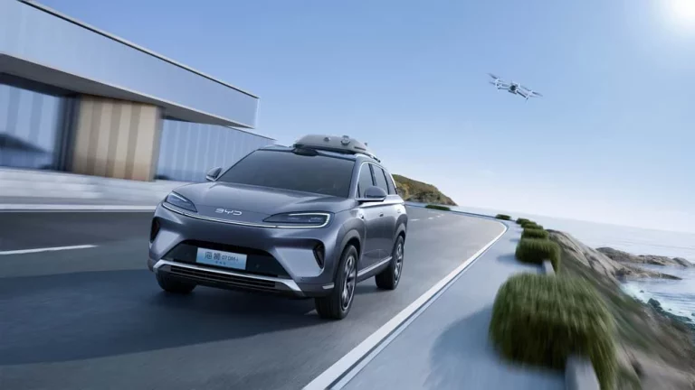 BYD introduce drones en su gama más lujosa. ‘Ataca’ por tierra y aire