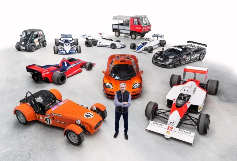 Gordon Murray cumple 60 años como diseñador de automóviles