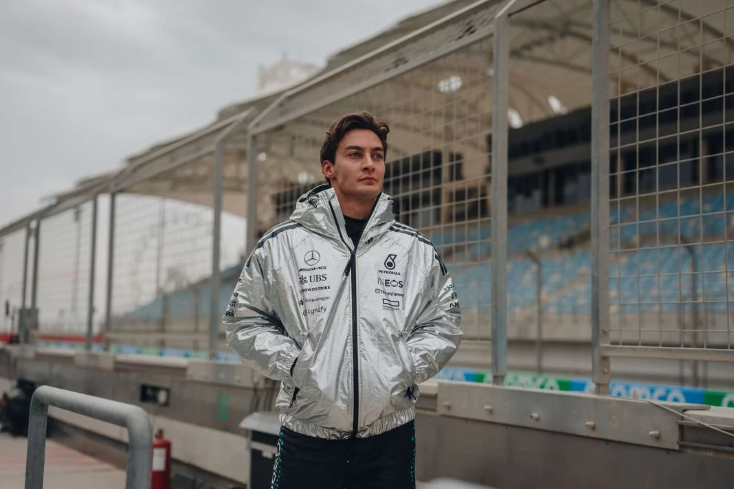 George Russell adidas CLIMACOOL AMG Petronas