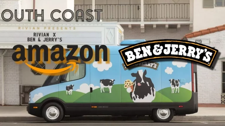 Amazon y Ben & Jerry’s van a compartir furgonetas eléctricas con una decoración única