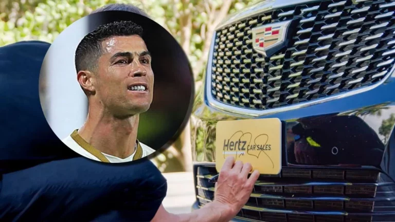 El famoso deportista que ayuda a Hertz a vender sus coches y que sale con la ex de Cristiano Ronaldo
