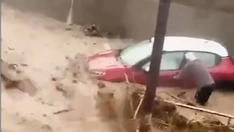 Dónde no debes aparcar tu coche cuando cae la primera gota de agua