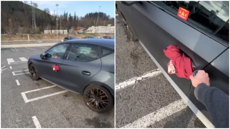El regalito que le han dejado por ‘aparcar como el culo’ su coche