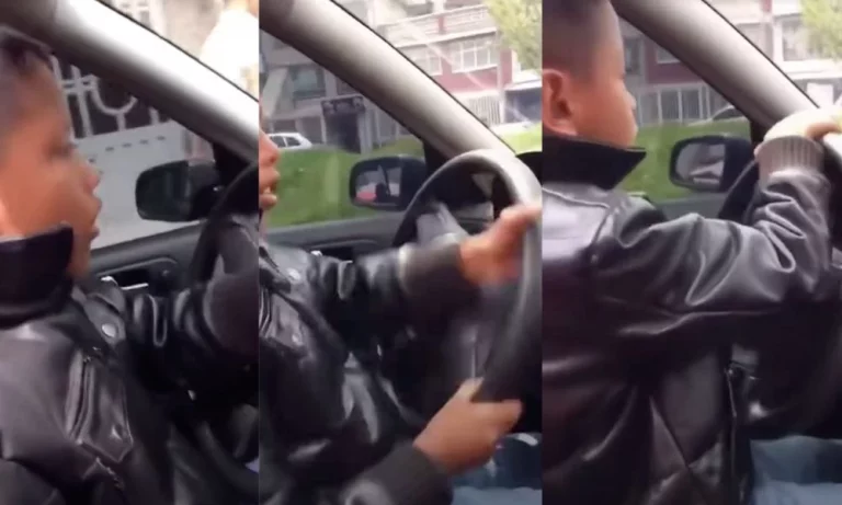 El niño que tiene atemorizado a medio Colombia tiene 10 años y conduce un Volkswagen