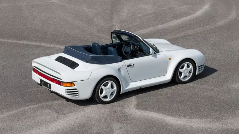 Porsche 959 Speedster: Un unicornio que nació de una fatalidad