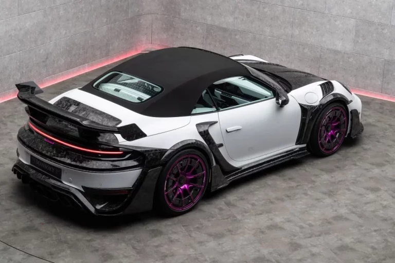 P9LM Evo 900: Así se llama el Porsche 911 Turbo S Cabriolet cuando pasar por Mansory